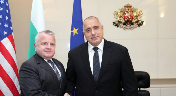 Борисов се срещна със заместник-държавния секретар на САЩ Джон Съливан (видео)