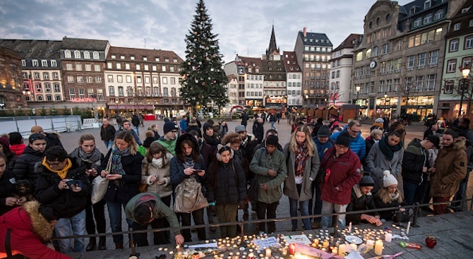 Близо 700 души са получили психологическа помощ след атентата в Страсбург 
