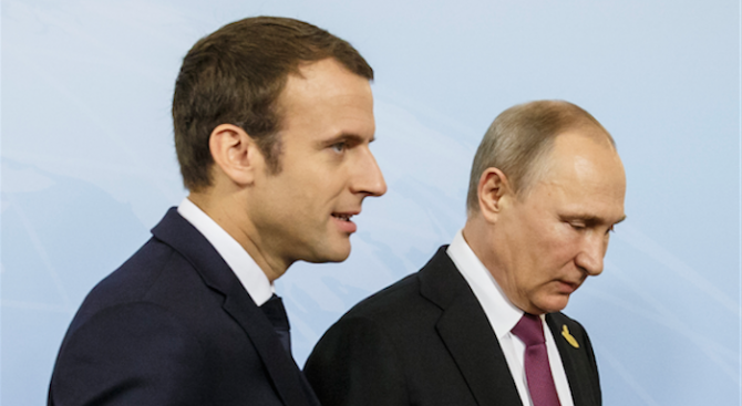 Путин и Макрон обсъдиха по телефона сирийския и украинския конфликт
