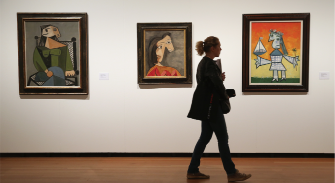 Посетител на галерия в Лондон повреди творба на Пикасо за 20 млн. паунда 