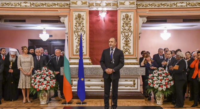 Президентът Румен Радев даде прием за трети март