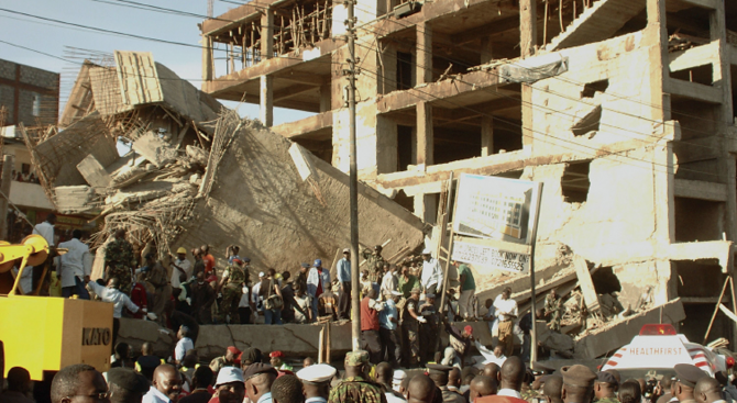 Най-малко осем души са загинали при срутването на триетажната сграда в Лагос