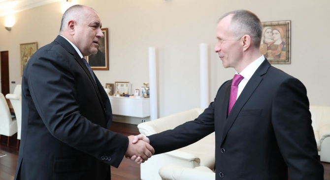 Премиерът се срещна с президента на Европейския съюз по джудо Сергей Соловейчик