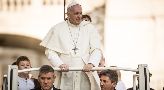 Отпускат се средства за организирането и провеждането на пътуването на Папа Франциск в България