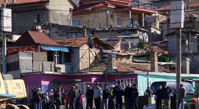 Комшийска свада в циганския квартал в Кюстендил 