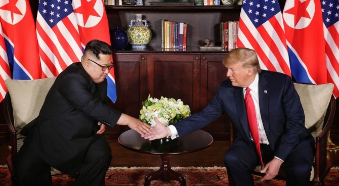 Пхенян: Председателят Ким получи чудесно писмо от президента Тръмп