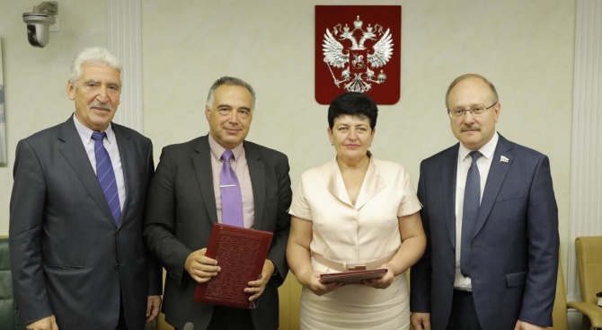 Групите за приятелство в парламентите на България и Русия подписаха Меморандум за сътрудничество и разбирателство
