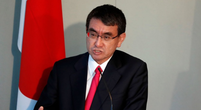 Министърът на външните работи на Япония пристигна в София