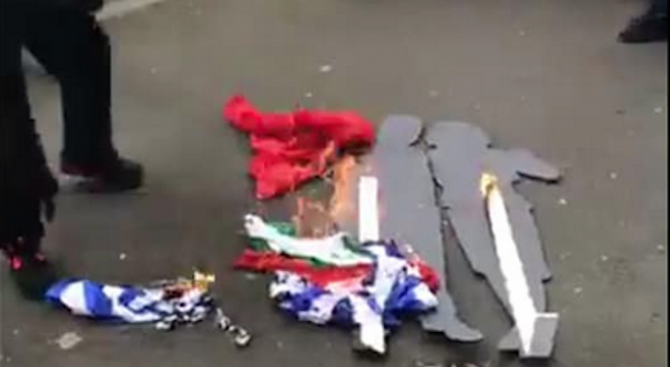 Запалиха български и гръцки флаг в Мелбърн 