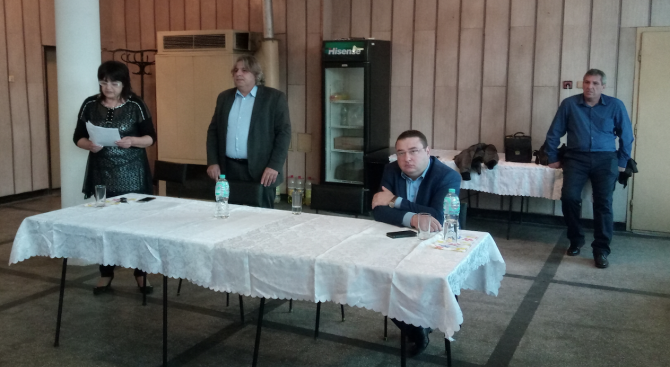 Генчо Генчев и д-р Кристиян Кирилов заявиха единодушна подкрепа към кандидата на ГЕРБ за кмет на с. Българско Сливово - Цветанка Ганева