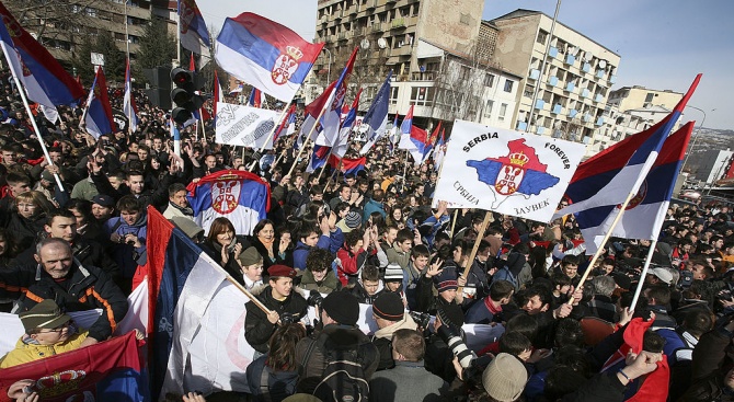 Само 12,4% от гражданите на Сърбия приемат независимостта на Косово