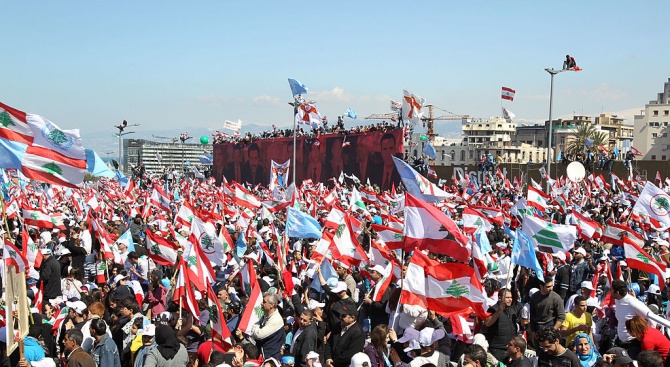 За шести ден ливанците протестират срещу политическата класа