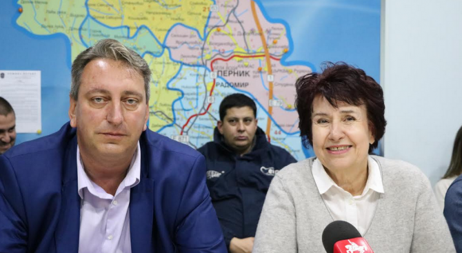 Местна коалиция „Български демократичен център“ подкрепи Вяра Церовска за кмет на Перник