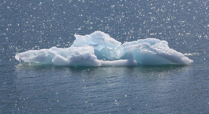 Учени: Плаващият лед е съвсем малко в Чукотско и Берингово море