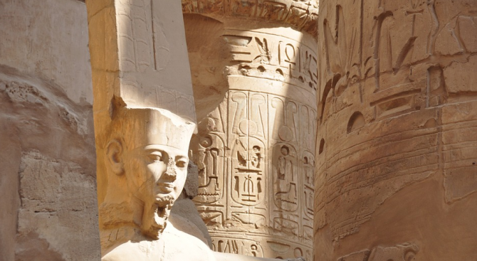 Гранитен бюст на Рамзес Втори беше открит в Египет 