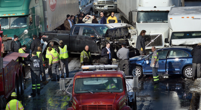 Шофьор на камион, работещ за българин в САЩ, уби 2 млади жени и едногодишно дете