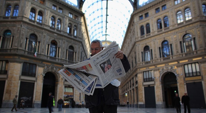 Италианският централен банкер прогнозира значителни рискове за италианската икономика