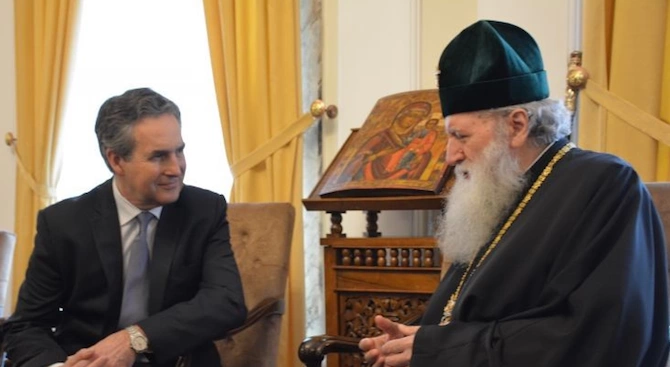 Негово Светейшество Българският патриарх НеофитНеофит I е висш български православен
