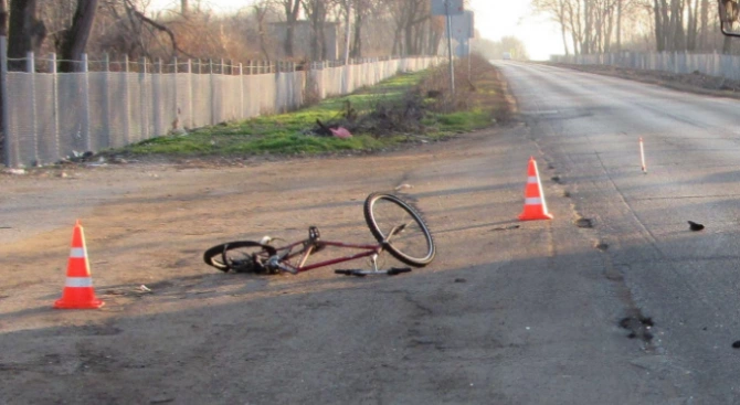71 годишен велосипедист пострада при пътно транспортно произшествие в Разград Това съобщиха