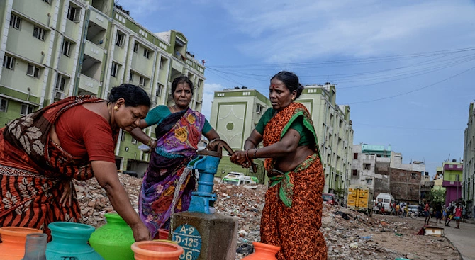 18 домакинства в жилищен блок в индийския град Трисур в