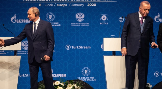 Нашият президент Владимир Путин е провел телефонен разговор с турския