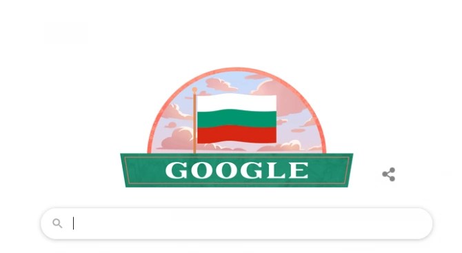 И Гъгъл поздрави българите по случай Трети март Онлайн търсачката