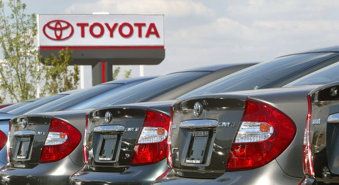 Японският автомобилен производител Тойота Toyota заяви в сряда че неговите