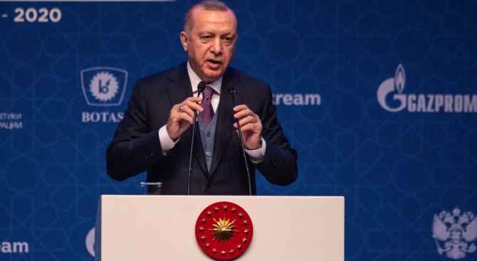 Турският президент Реджеп Тайип Ердоган заяви днес че ще бъде