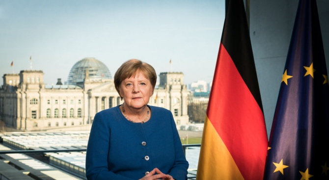 Меркел сравни мащабите на коронавируса с Втората световна война