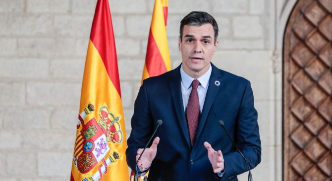 Педро Санчес към испанците: Не се отпускайте, още сме далеч от победата
