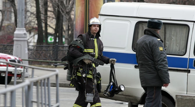 Взрив е избухнал в московски бизнесцентър предаде ТАСС Експлозия е
