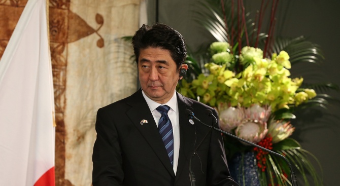  Японският министър председател разгласи изключително състояние в страната 