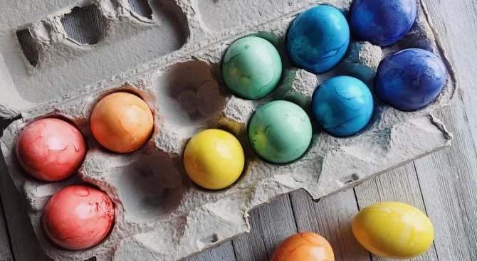 Традицията да се чукнем с боядисани яйца на Великден е