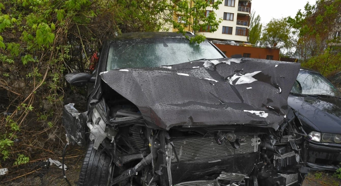 Автомобилът с който бе убит журналистът Милен ЦветковМилен Цветков е
