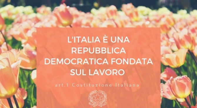  Посолството на Италия честити Първи май 