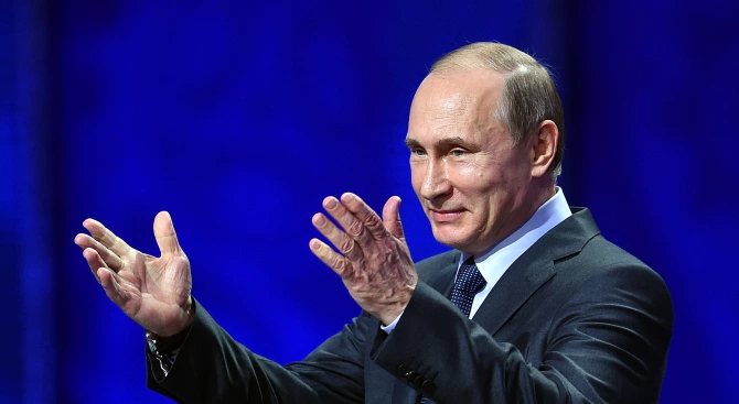 Единна Русия е непобедима заяви днес Владимир Путин Владимир Путин