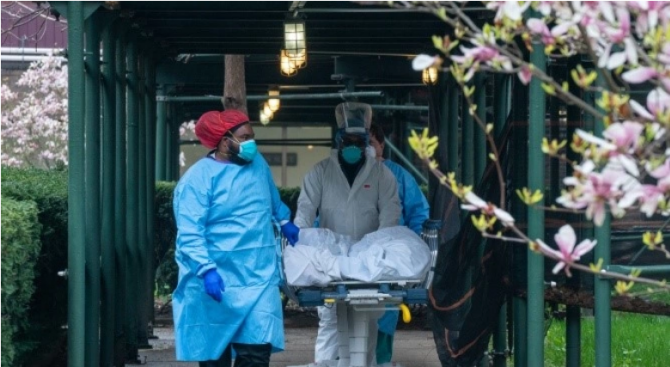 Броят на смъртните случаи от коронавирусната епидемия във Франция за