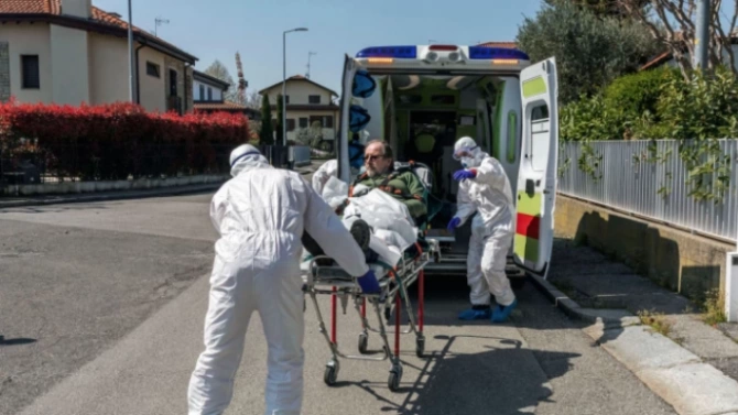 Броят на починалите от COVID 19 в Италия за последните 24