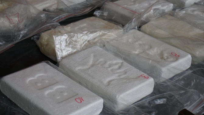 Столичната полиция залови 40 кг чист кокаин Скъпият наркотик е