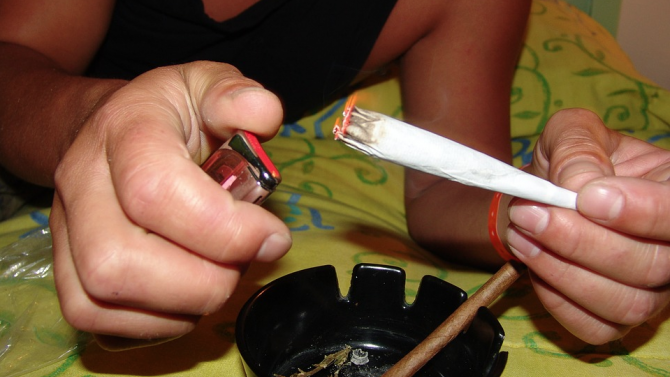 Редовните пушачи на канабис са с три пъти по-висок риск