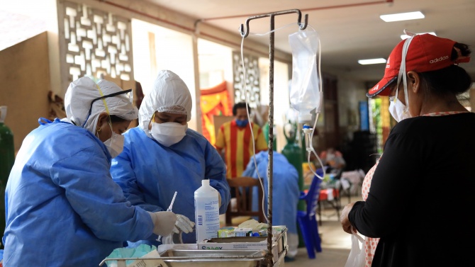 В Перу броят на потвърдените случаи на коронавирус надхвърли вчера