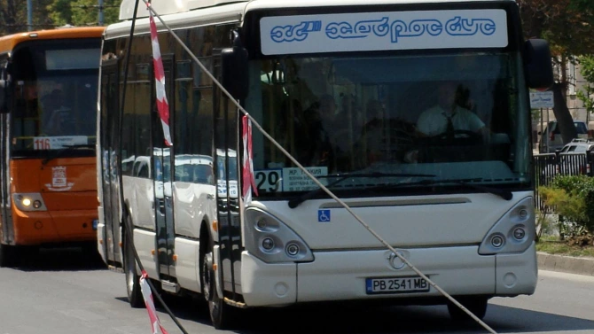 Безкондукторното таксуване в градския транспорт на Пловдив се въвежда от