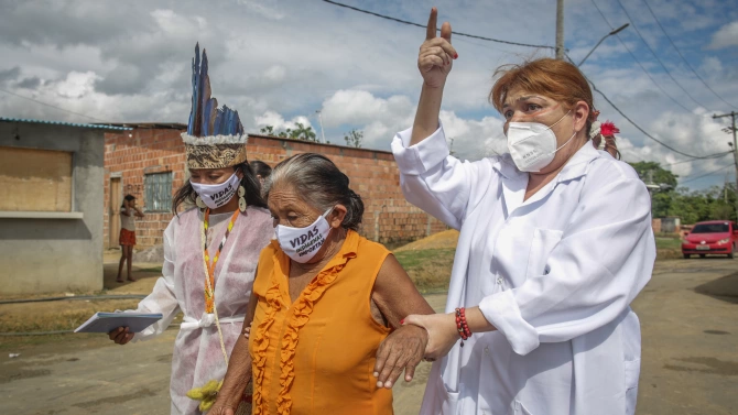 Бразилия отбеляза 38 693 нови случая на заразяване с коронавируса
