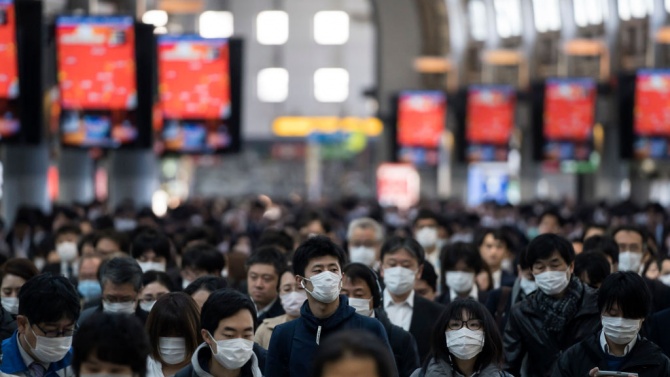  В Япония продължава да нараства броят на инфектираните с COVID-19 