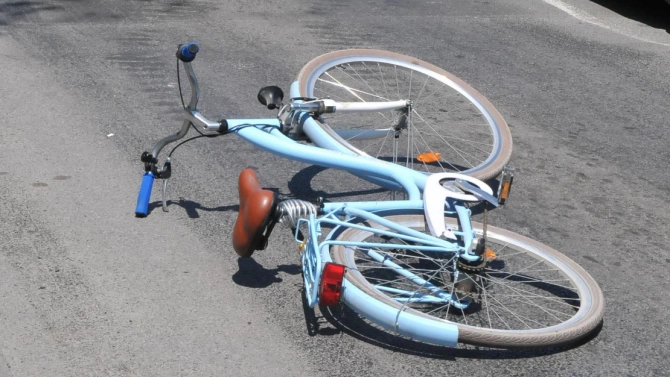 От полицията в Кърдали съобщиха че 9 годишно дете с колело