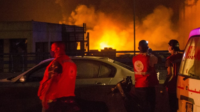 Нова опасност е възникнала в Ливан заради вчерашния взрив в