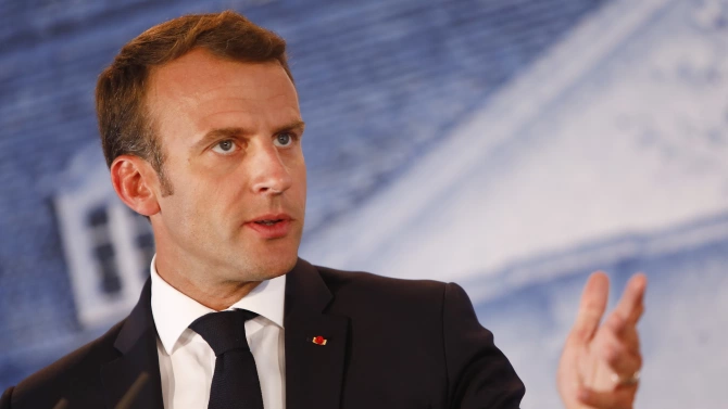 Откривайки от Париж международната дарителска видеоконференция за Ливан френският президент