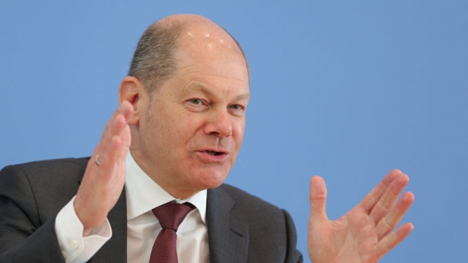 Германската социалдемократическа партия номинира финансовия министър Олаф Шолц за свой