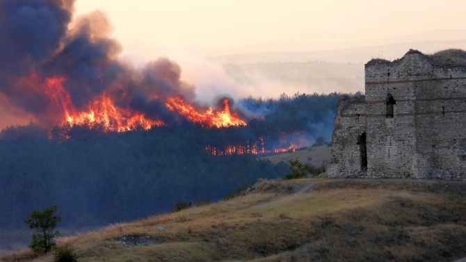 Всички пожари в област Хасково са потушени съобщи пред БТА