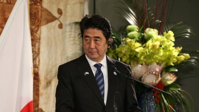 Японският премиер Шиндзо Абе се зарече днес Япония никога повече